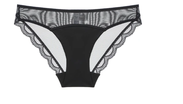 Jedwabny biustonosz wyszczuplający i komplet majtek dla małego biustu One size panty