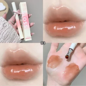 Kakashow lustrzany gloss do ust Jelly Lip Tint Czekolada