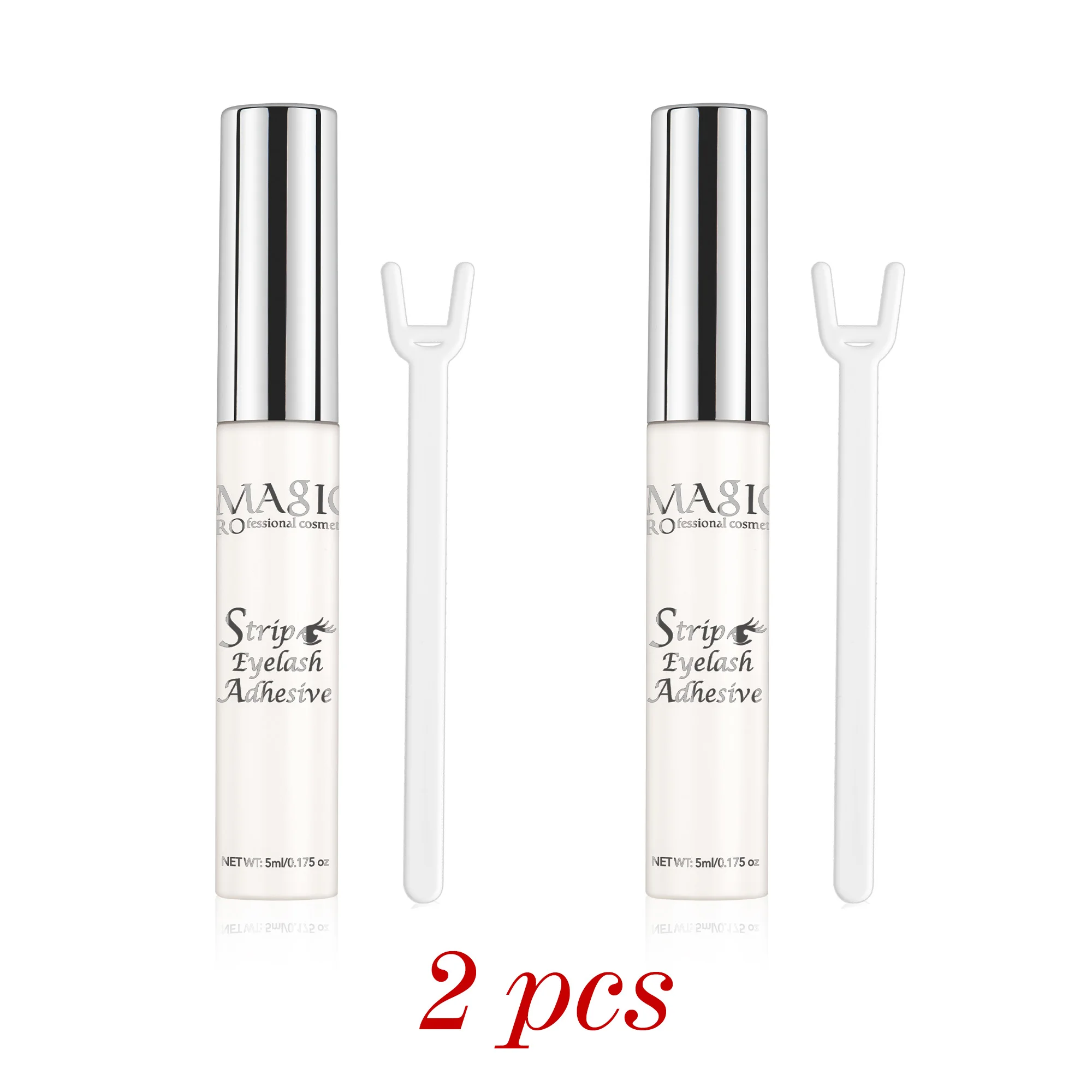 Klej do rzęs sztucznych transparentny wodoodporny – 5 ml Biały