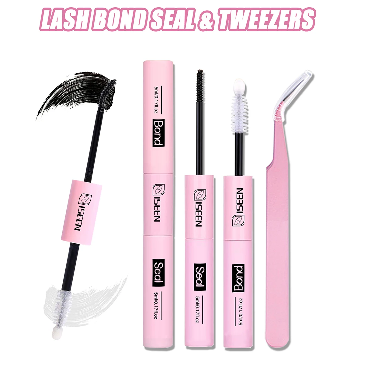 Klej do klastrów rzęs Lash Bond and Seal 10ml Jasny