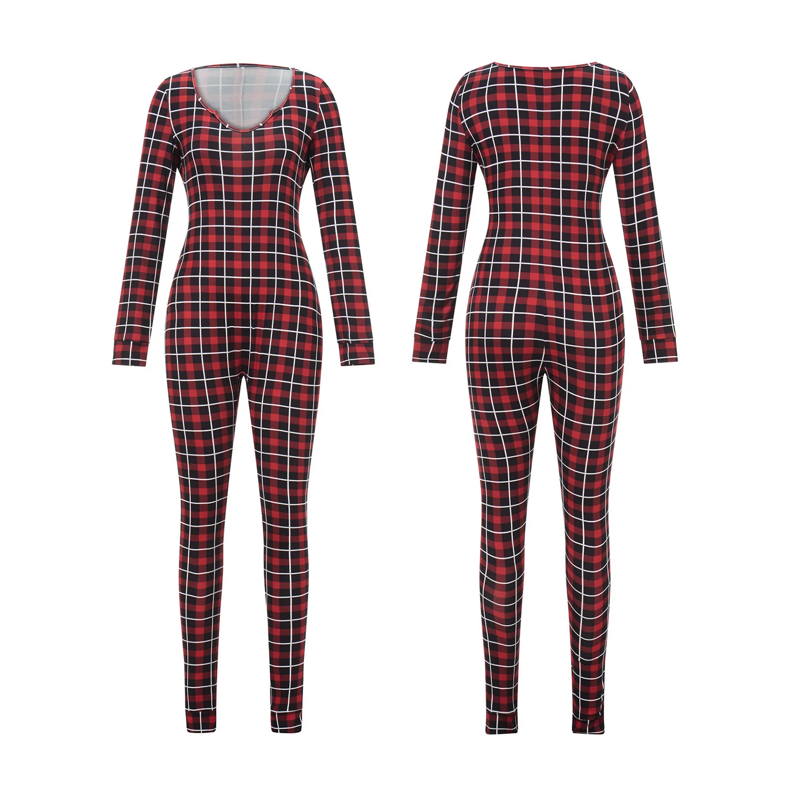 Kombinezon świąteczny piżama z płatkami śniegu — przytulny loungewear Błękitny