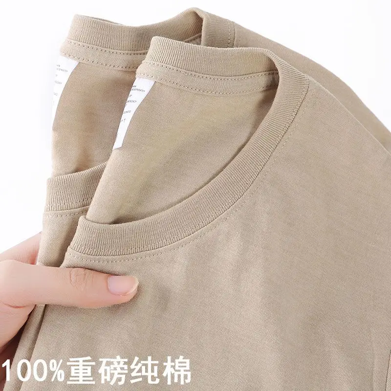 Koszulka unisex 100% bawełna koreański krój oversize Fioletowy