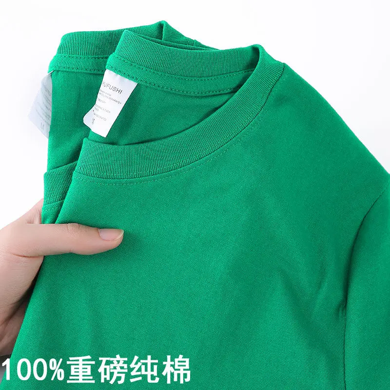 Koszulka unisex 100% bawełna koreański krój oversize Złoto