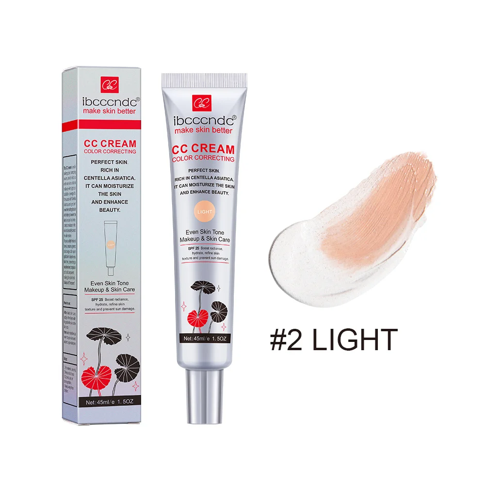 Krem CC BB z centellą 45ml wyrównujący koloryt korektor w płynie Jasnożółty