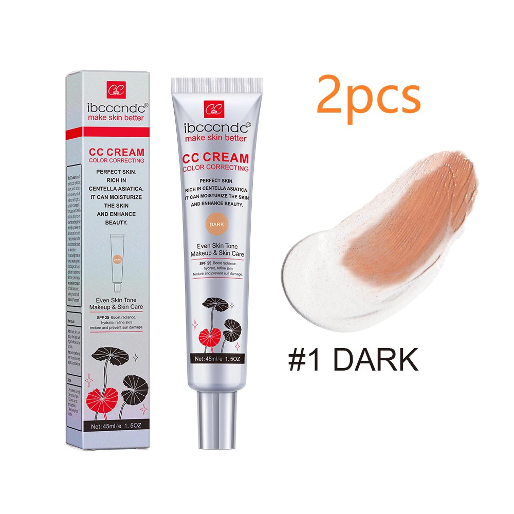 Krem CC BB z centellą 45ml wyrównujący koloryt korektor w płynie Pomarańczowy