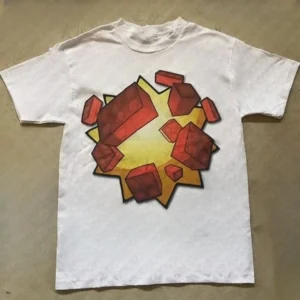 Krótki T-shirt damski baby tee w stylu Y2K Biały