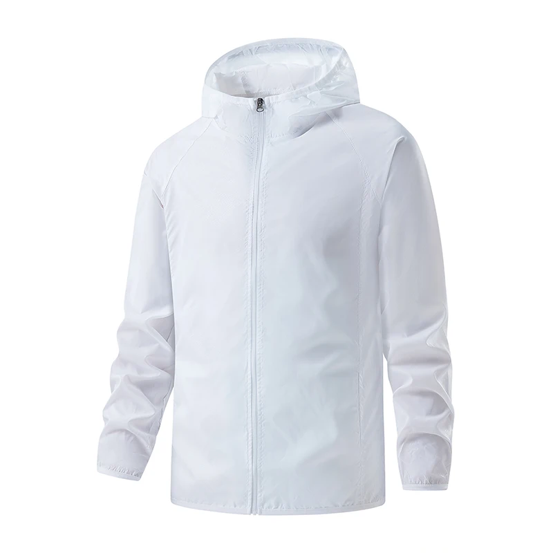 Kurtka przeciwdeszczowa damska unisex, wiatroodporna, na trekking Zielony
