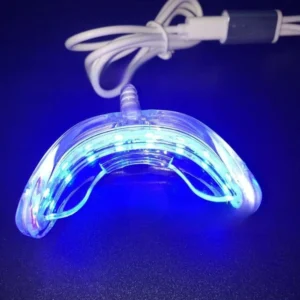 Lampa do wybielania zębów USB — 16 diod LED Niebieski