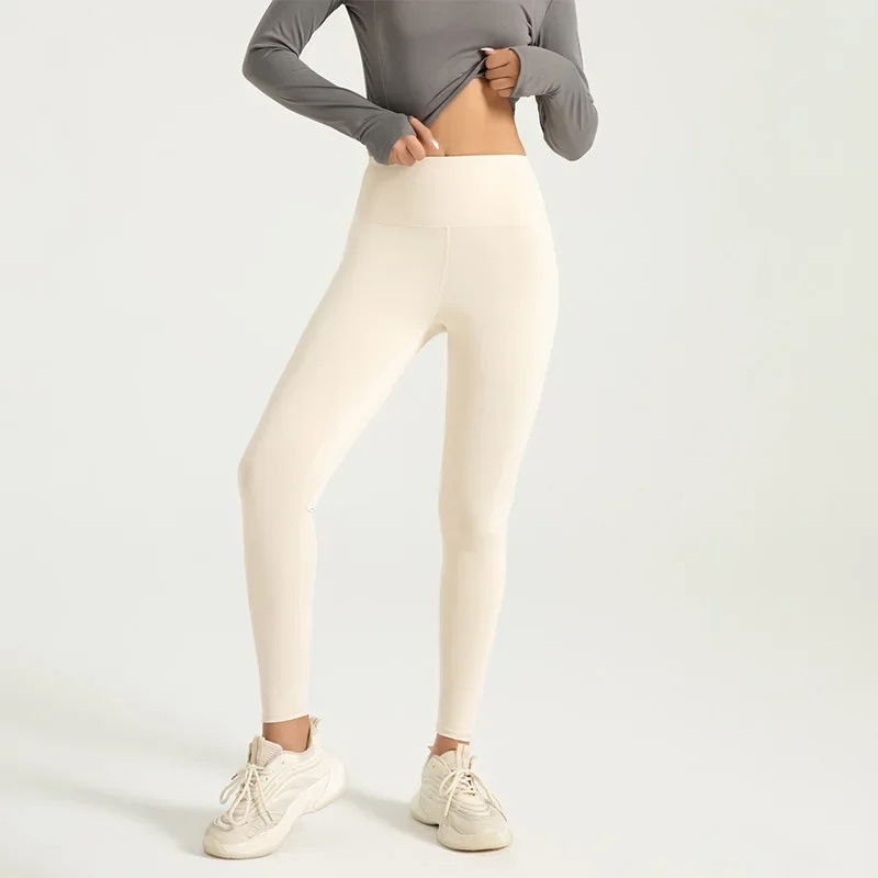 Legginsy damskie 3/4 z wysokim stanem do jogi i fitnessu Kolba