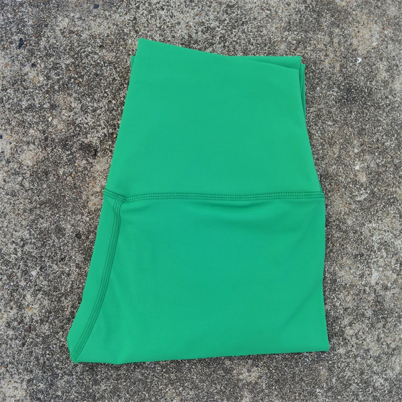 Legginsy sportowe z kieszeniami plus size do biegania i fitnessu Czerwony pomarańczowy