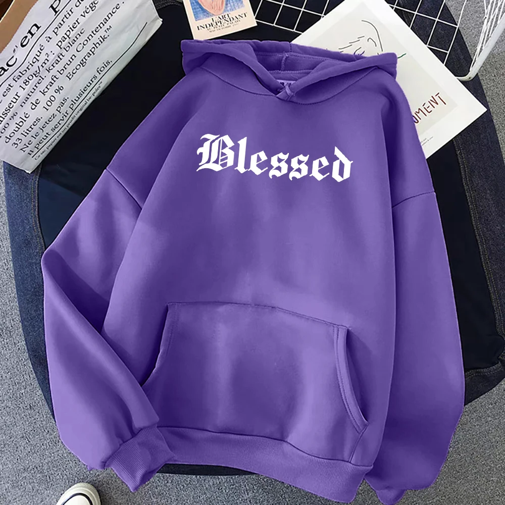 Luźna bluza polarowa z kapturem w stylu streetwear Kolba