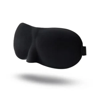 Maska do spania 3D z wyprofilowaną miseczką – blokuje światło Złoto