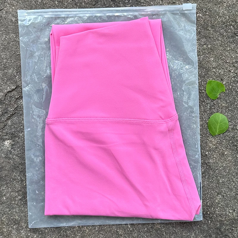 Miękkie legginsy sportowe damskie z wysokim stanem do jogi Lawenda