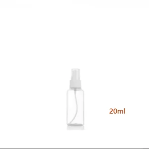Mini atomizer do perfum — przezroczyste butelki z rozpylaczem 20/30/50 ml Jasnoszary