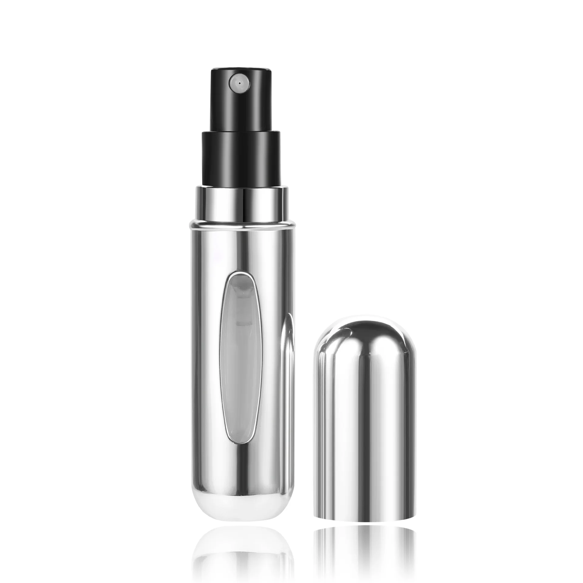 Mini atomizer do perfum 5/10 ml – aluminiowy spray podróżny Kolba