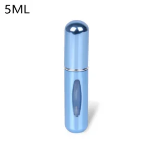 Mini atomizer do perfum 5ml z ładowaniem USB – na podróż Jasnozielony