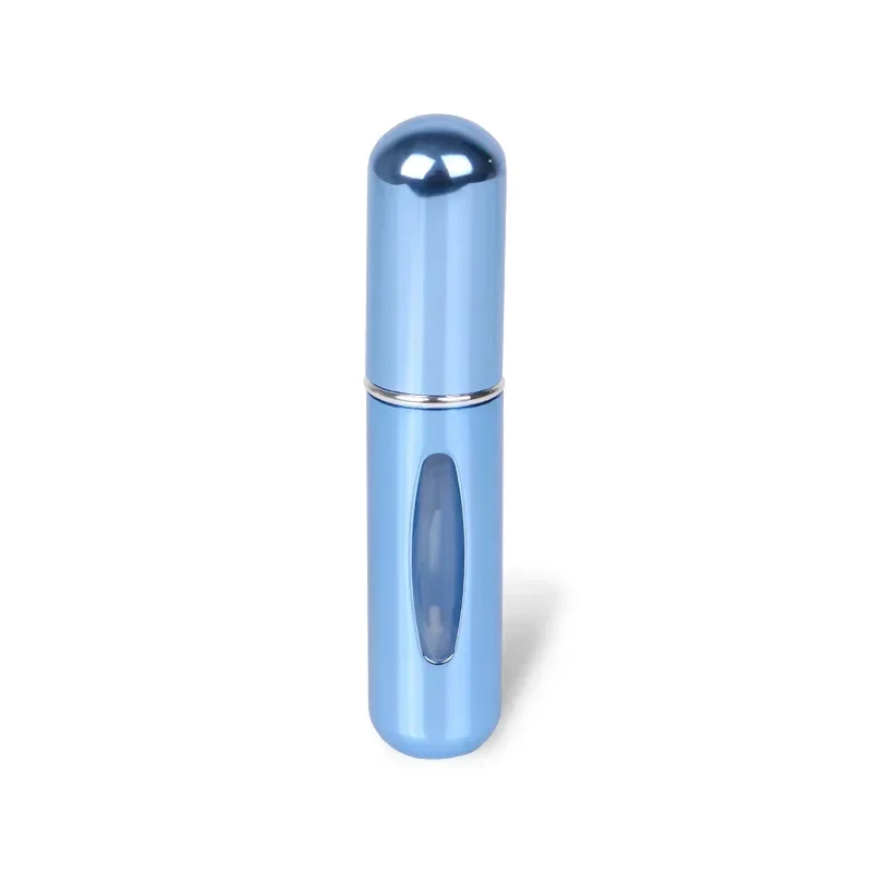 Mini atomizer do perfum 5 ml podróżny wielokrotnego napełniania Błękitny