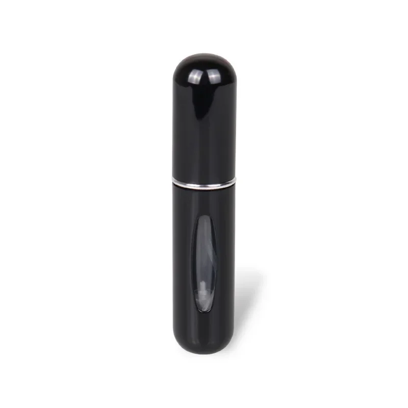 Mini atomizer do perfum 5 ml podróżny wielokrotnego napełniania Czarny