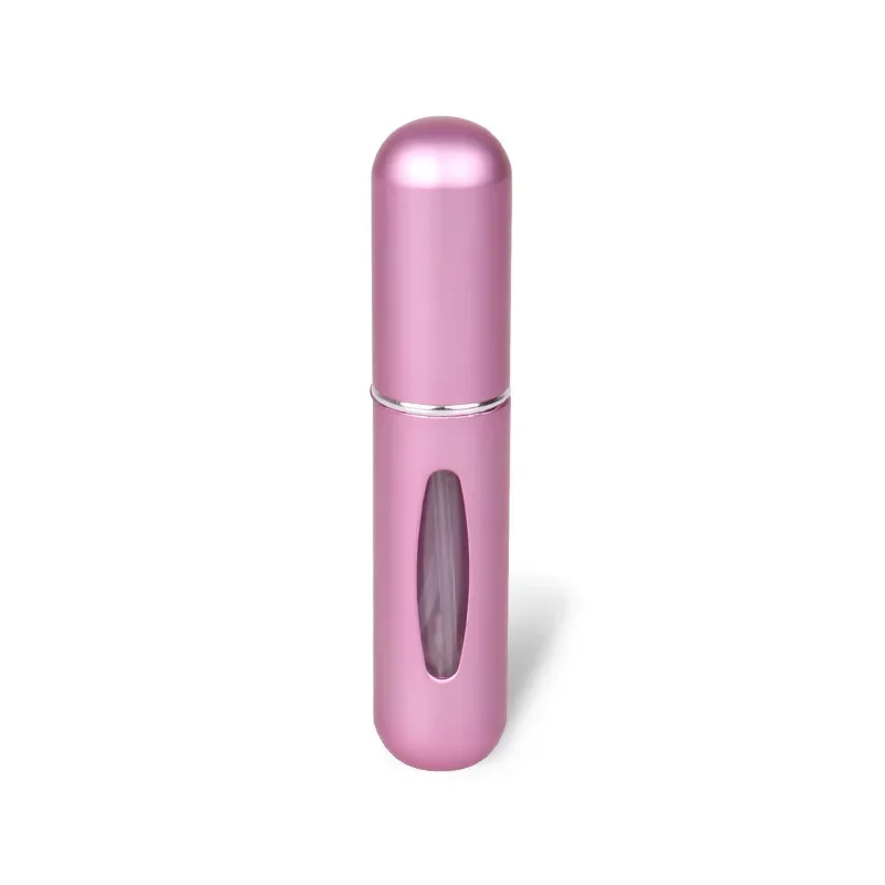 Mini atomizer do perfum 5 ml podróżny wielokrotnego napełniania Różowy