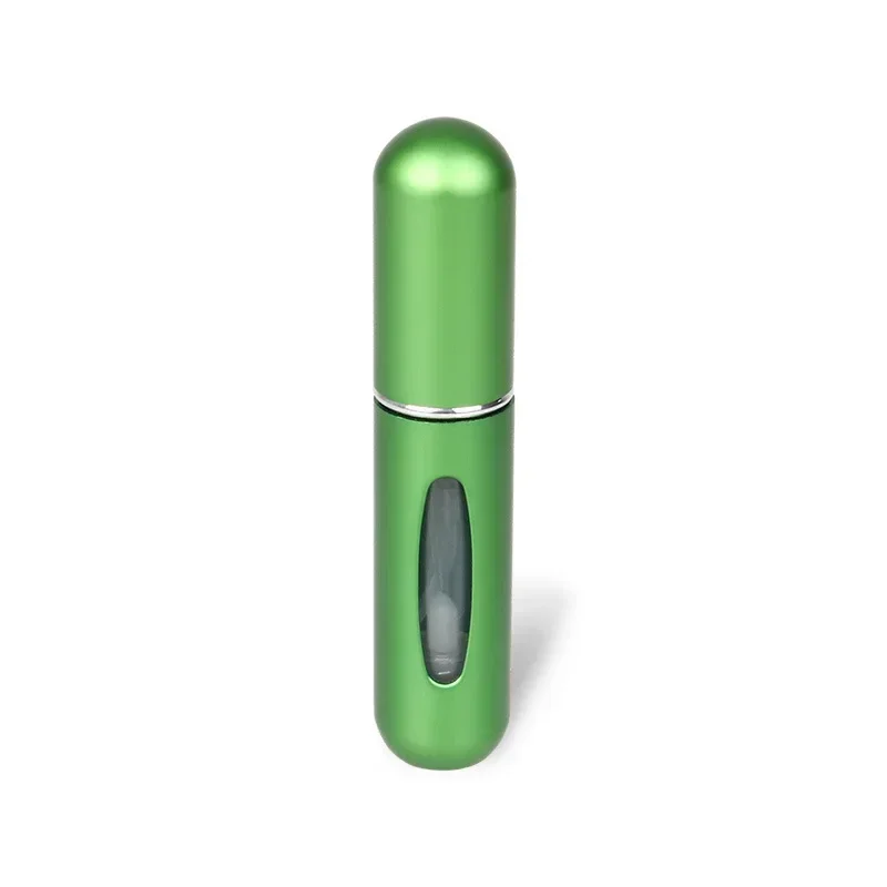 Mini atomizer do perfum 5 ml podróżny wielokrotnego napełniania Zielony