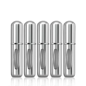 Mini atomizer na perfumy 5ml aluminiowy do podróży Armijna zieleń