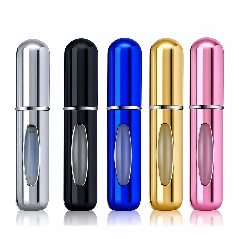 Mini atomizer na perfumy 5ml aluminiowy do podróży Wielo
