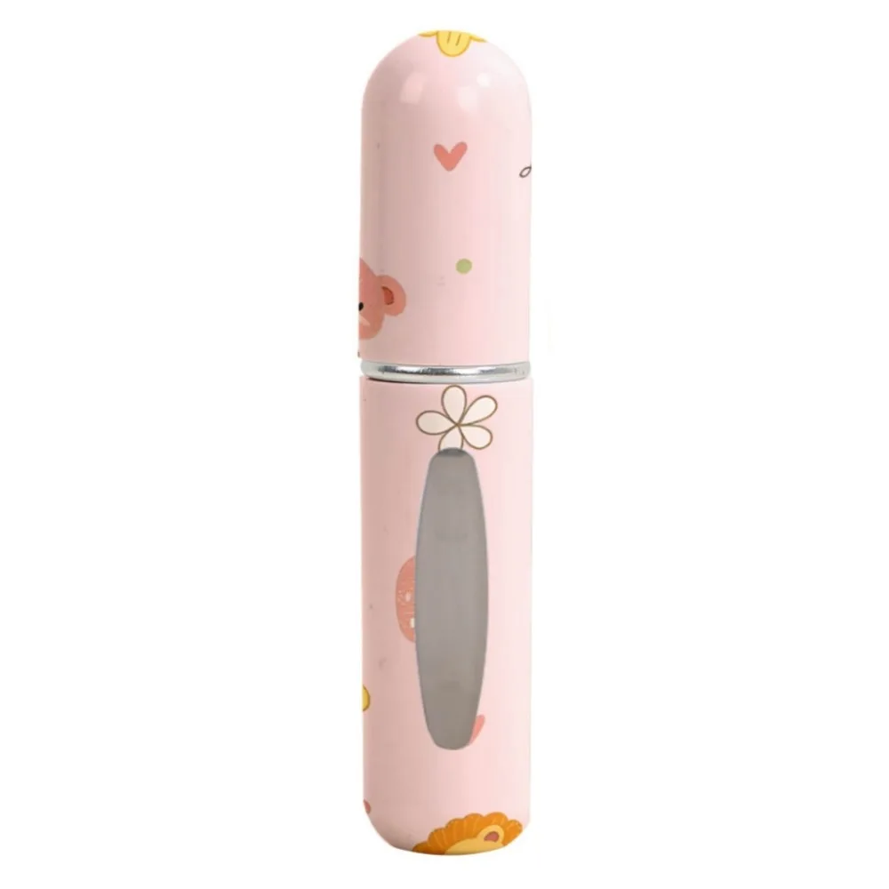 Mini butelka na perfumy 5ml do wielokrotnego napełniania — obrotowy atomizer podróżny Kolba