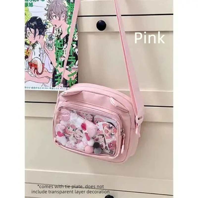 Mini torebka Ita Harajuku z haftem kota Cytrynowy żółty