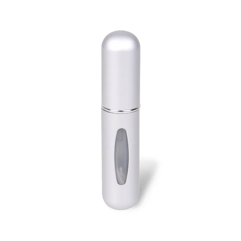 Miniaturowy atomizer do perfum 5 ml 8 ml metalowy wielokrotnego napełniania Brązowy