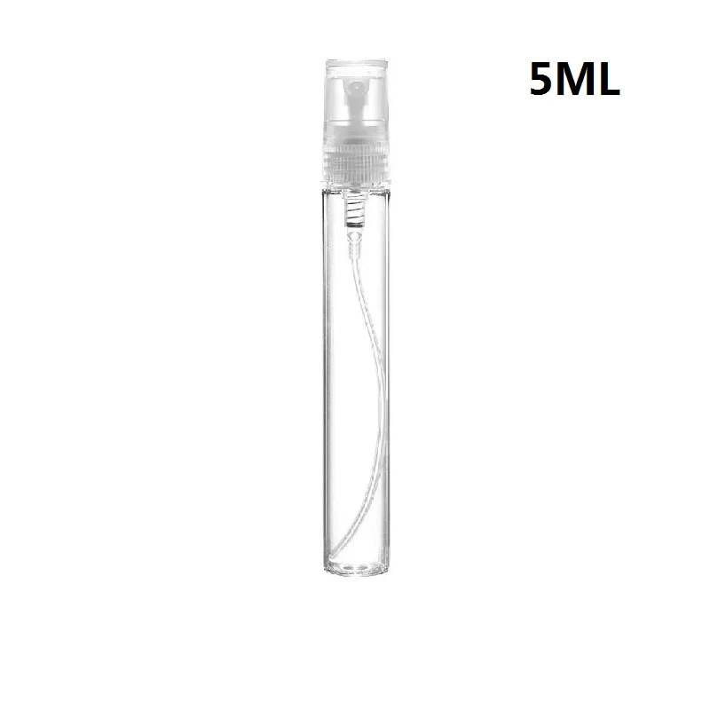 Miniaturowy atomizer do perfum 5 ml 8 ml metalowy wielokrotnego napełniania Jasnoszary