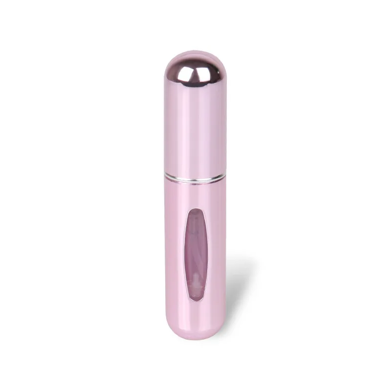 Miniaturowy atomizer do perfum 5 ml 8 ml metalowy wielokrotnego napełniania Jasnozielony