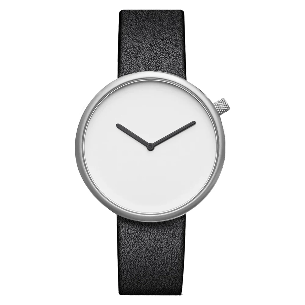 Minimalistyczny zegarek damski TOMI z małą tarczą Srebrny