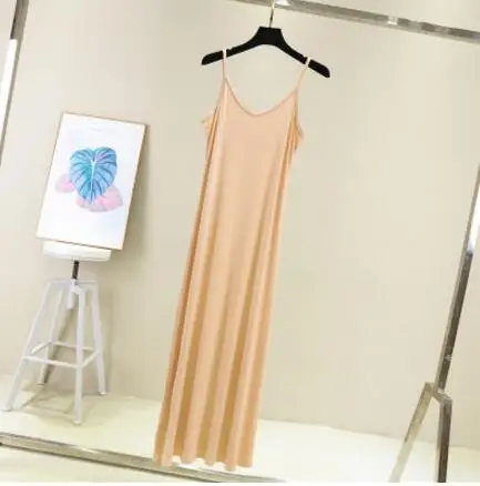 Modalna sukienka mini elastyczna na ramiączkach casualowa Khaki