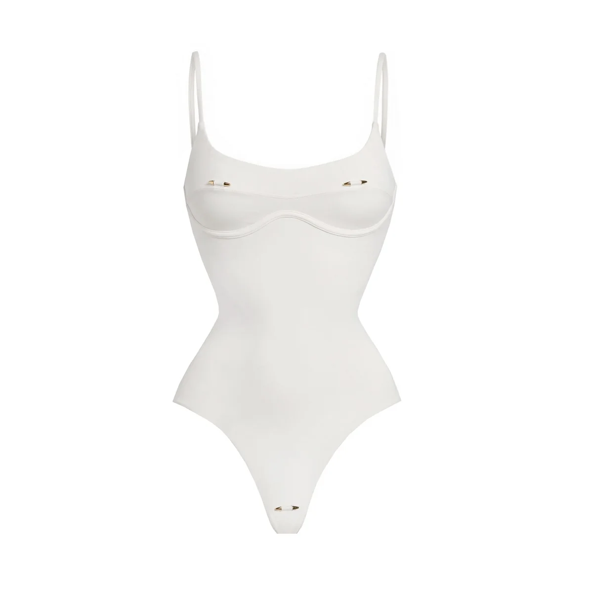 Monokini push-up wysoko wycięte dwuczęściowy strój kąpielowy 2026 Khaki
