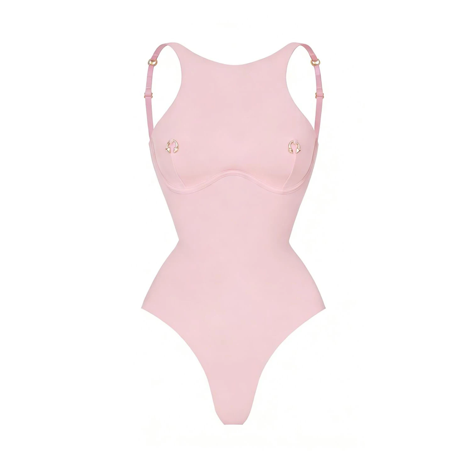 Monokini push-up wysoko wycięte dwuczęściowy strój kąpielowy 2026 Wielo