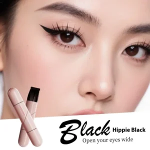 Obrotowy stempel eyeliner podwójna głowica precyzyjny kontur długotrwały Błękitny