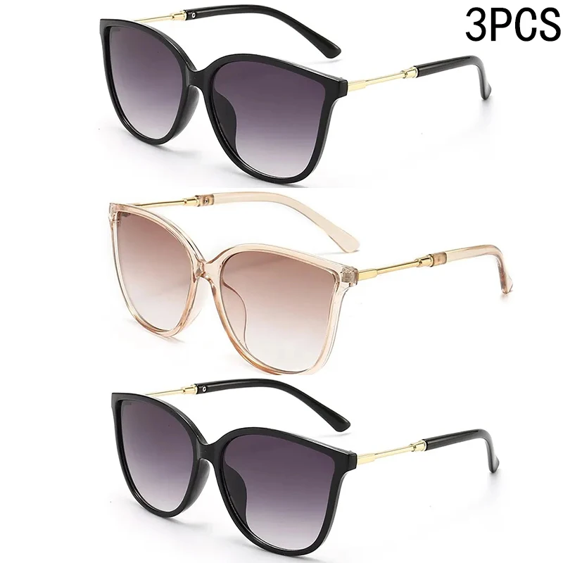 Okulary przeciwsłoneczne damskie cat eye vintage z lustrzanymi soczewkami Czerwony