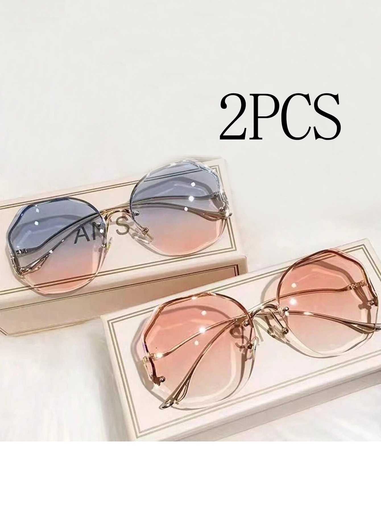 Okulary przeciwsłoneczne damskie oversize cat eye z ochroną UV400 Fotokromiczny