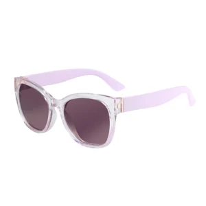 Okulary przeciwsłoneczne cat eye z polaryzacją damskie retro Różowy