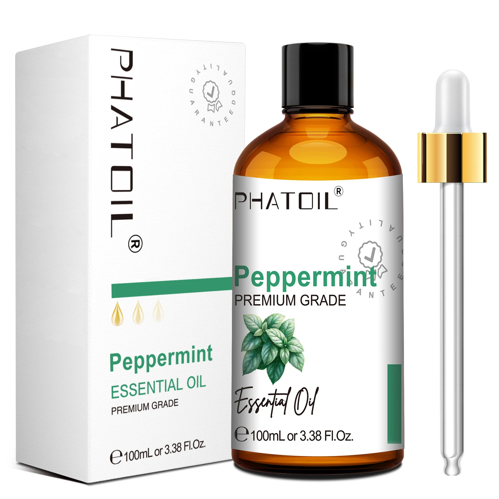 Olejek eteryczny PHATOIL 100ml – eukaliptus, lawenda, sandałowiec i wanilia Biały