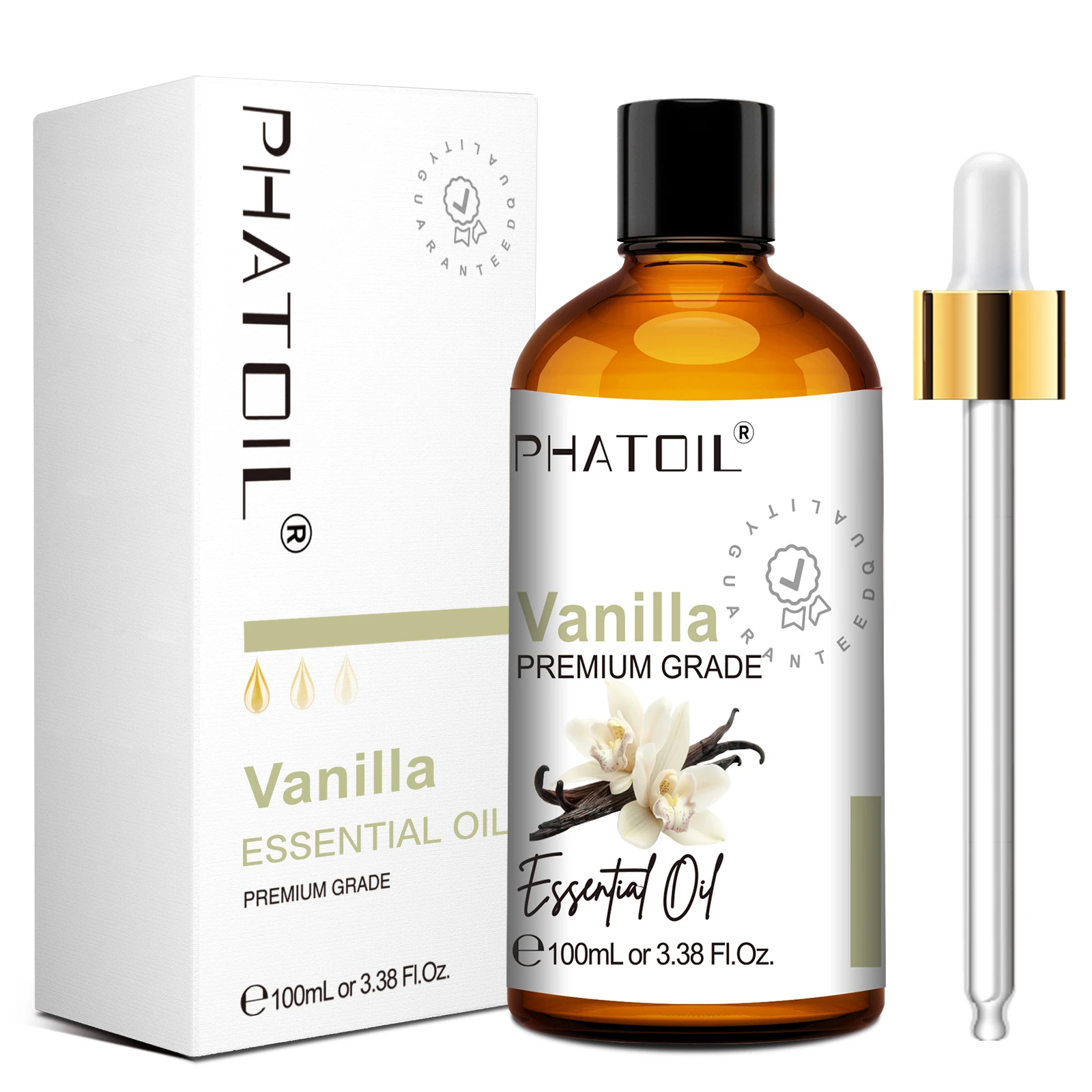Olejek eteryczny PHATOIL 100ml – eukaliptus, lawenda, sandałowiec i wanilia Niebieski