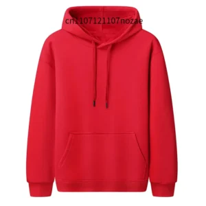 Oversize bluza z kapturem polarowa unisex Jasny