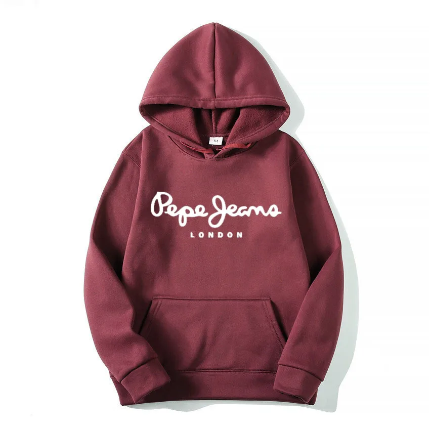 Oversizowa Bluza Streetwear Hip Hop Damska Burgundia