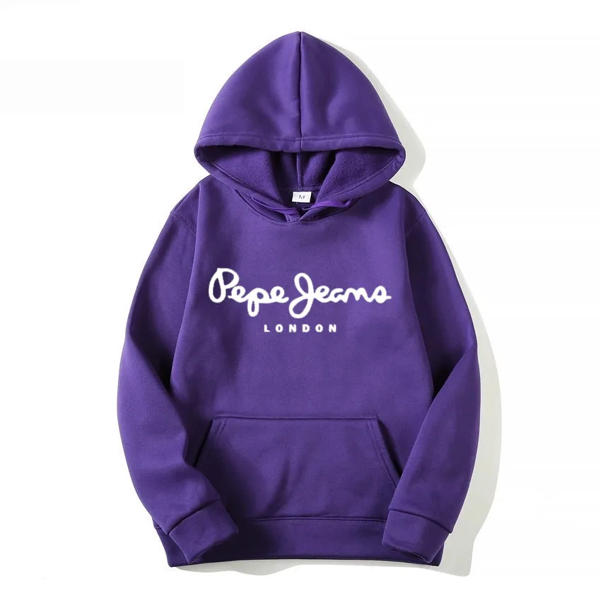 Oversizowa Bluza Streetwear Hip Hop Damska Fioletowy