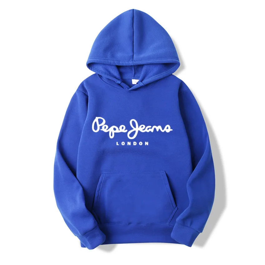Oversizowa Bluza Streetwear Hip Hop Damska Niebieski
