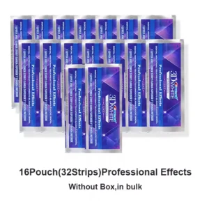 Paski do wybielania zębów Crest 3D Luxe Professional Effects Różowy