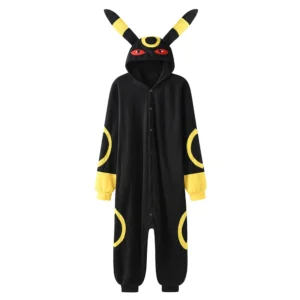 Piżama kigurumi kombinezon zwierzak z kapturem żółty