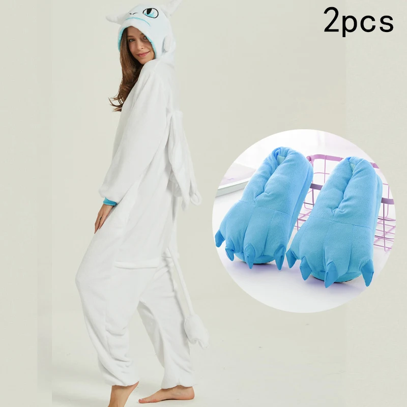 Piżama kombinezon kigurumi smok jednorożec unisex Róża czerwona
