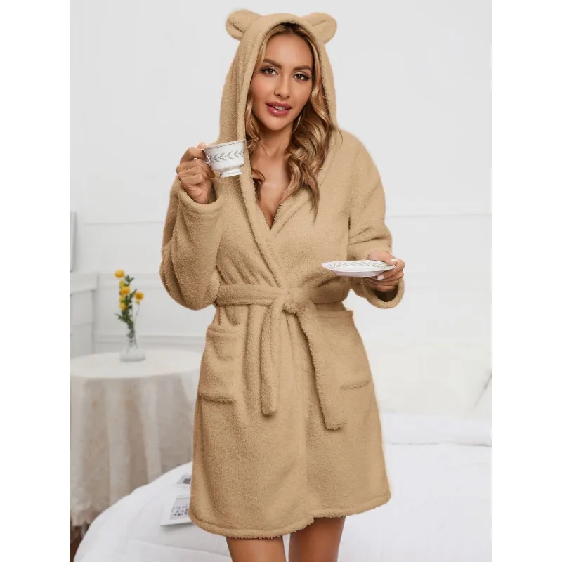 Pluszowa piżama onesie na ramiączkach - puszyste uszka, duże rozmiary Mięta