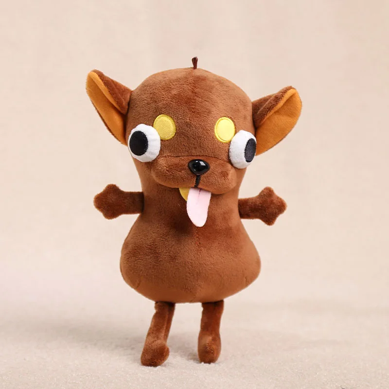 Pluszowy brelok Chihuahua — realistyczna zawieszka do torebki Czerwony